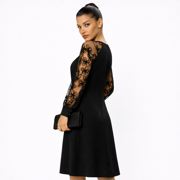 Lilia | Vestito Midi Classico