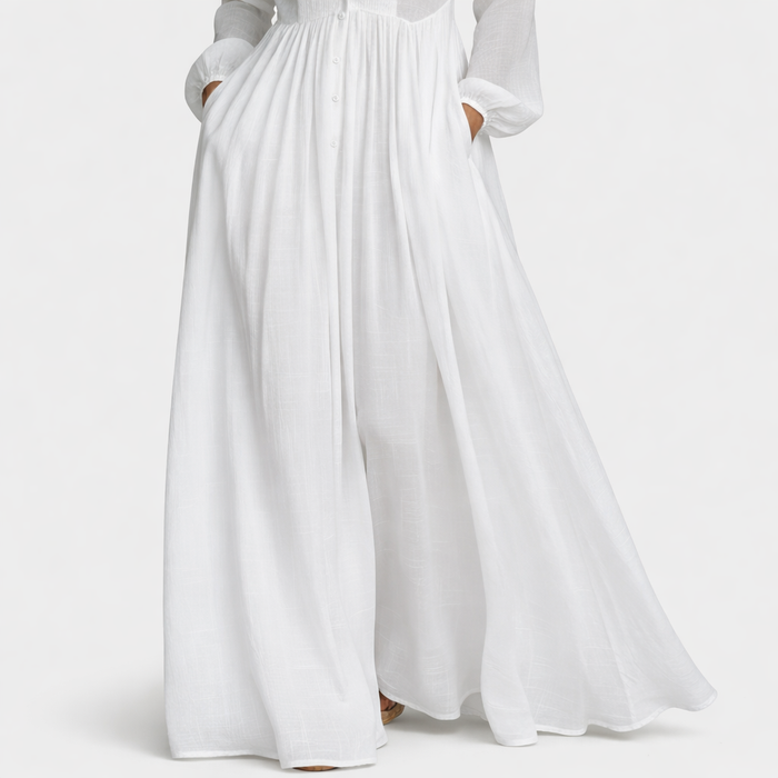 Elisa | Vestito Lungo Patchwork