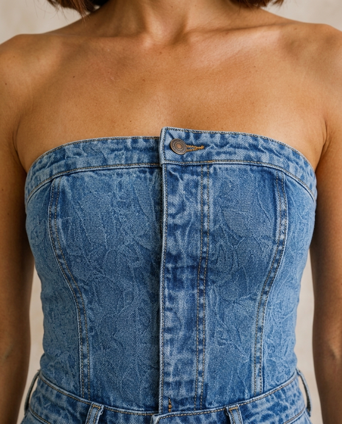 Tuta Blu Sculpt a Fascia