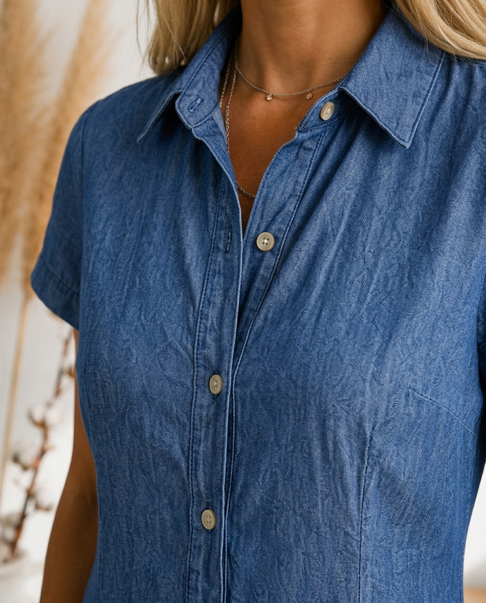 Melisa | Vestito Blu Mediterraneo