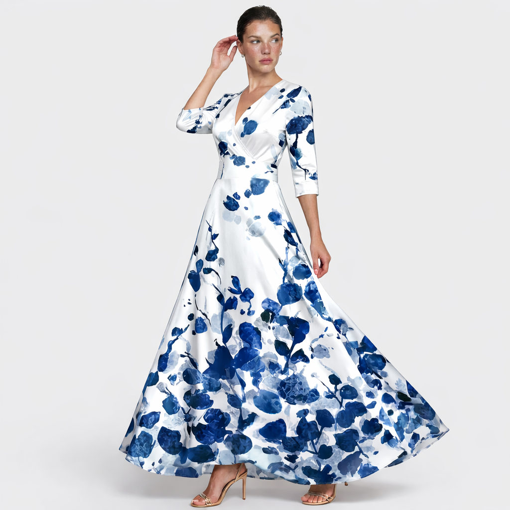 Emmy | Vestito Floreale di Lusso