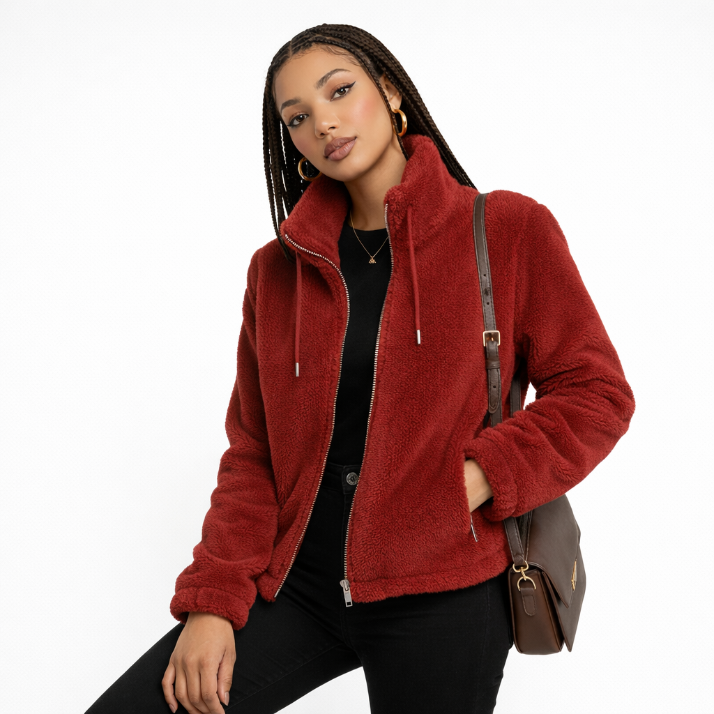María | Cappotto Caldo con Zip
