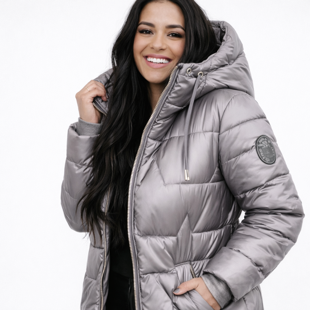 Nora | Cappotto Imbottito con Cappuccio