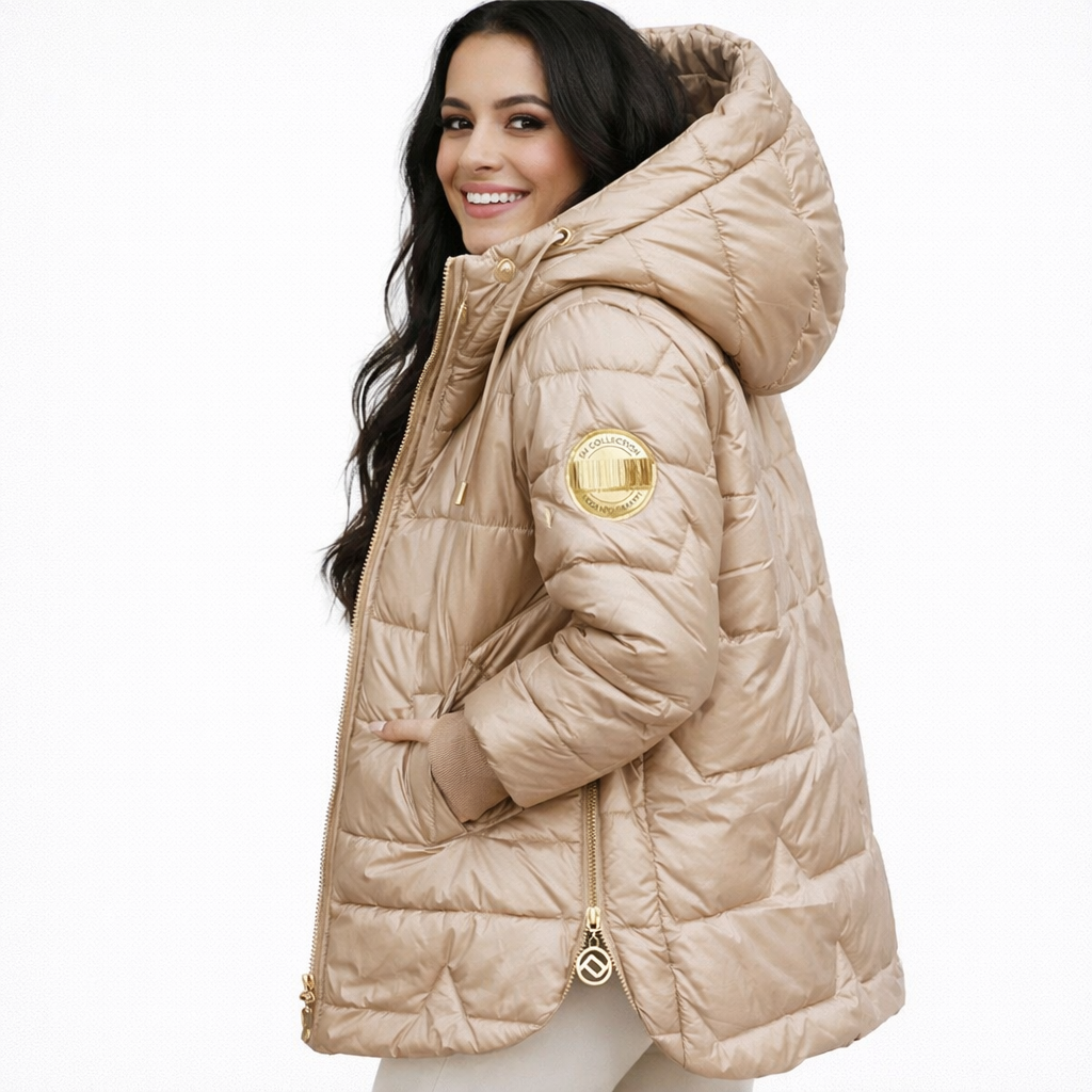 Nora | Cappotto Imbottito con Cappuccio
