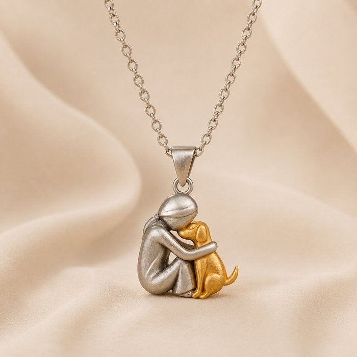 Collana con Ciondolo Abbraccio