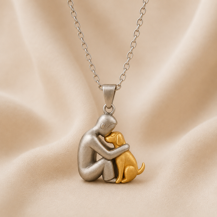 Collana con Ciondolo Abbraccio
