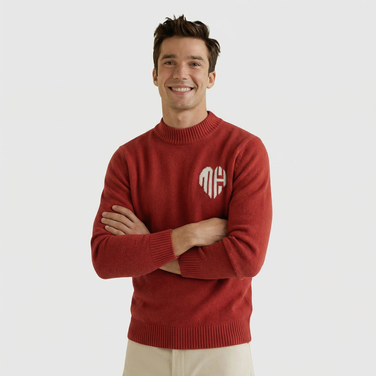 Heart | Maglione in Lana con Cuore