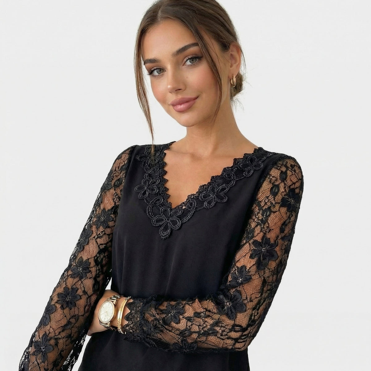 Ria | Blusa Elegante Scollo a V