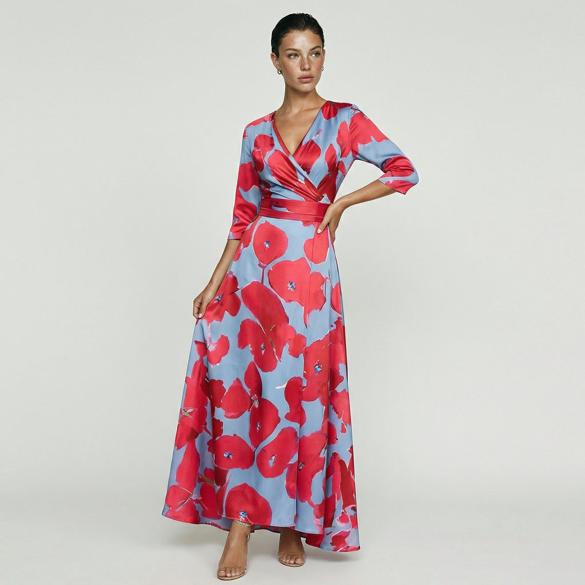 Emmy | Vestito Floreale di Lusso