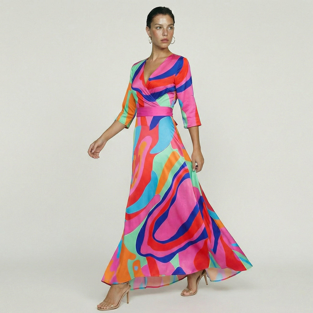 Emmy | Vestito Floreale di Lusso