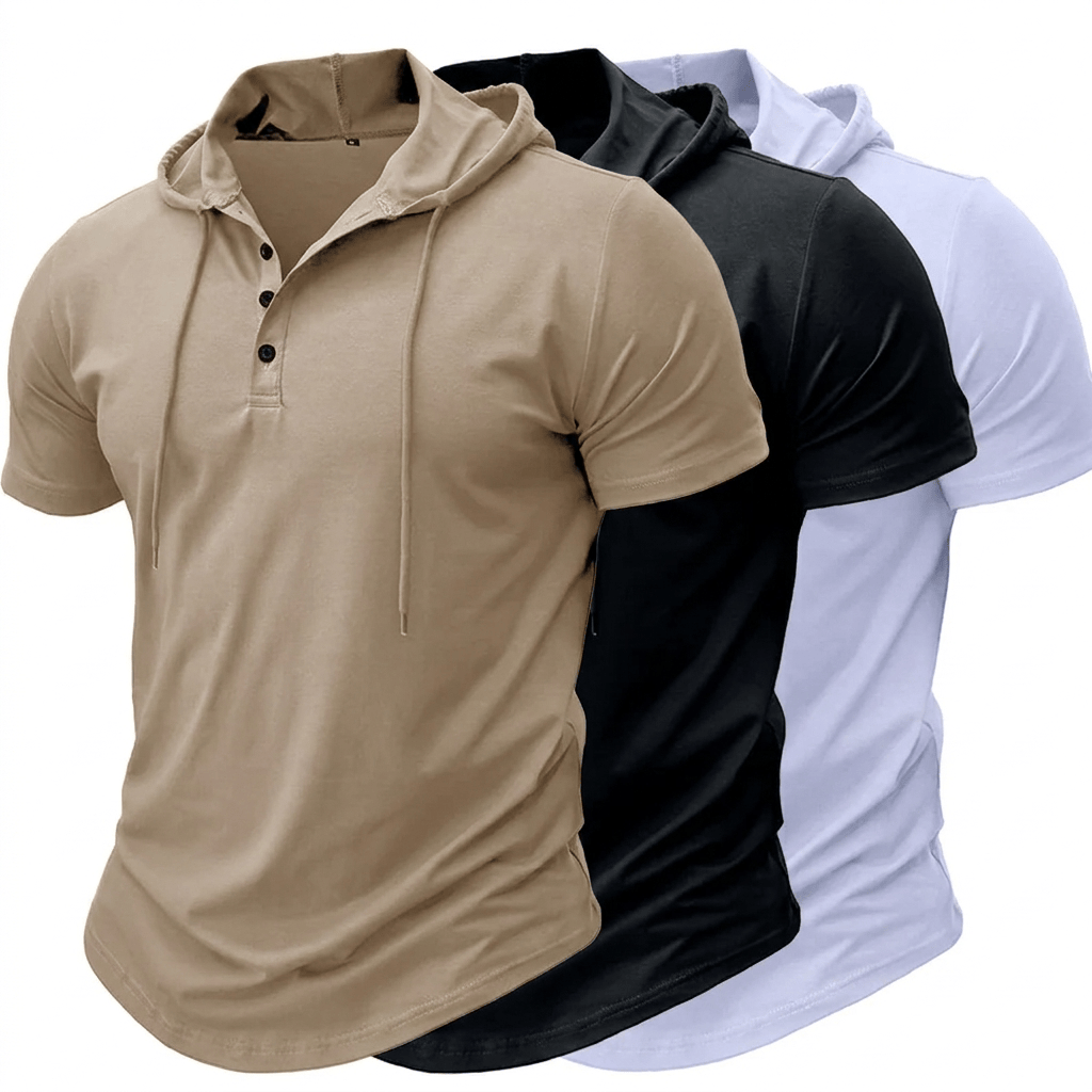 Tyler | Henley con Cappuccio