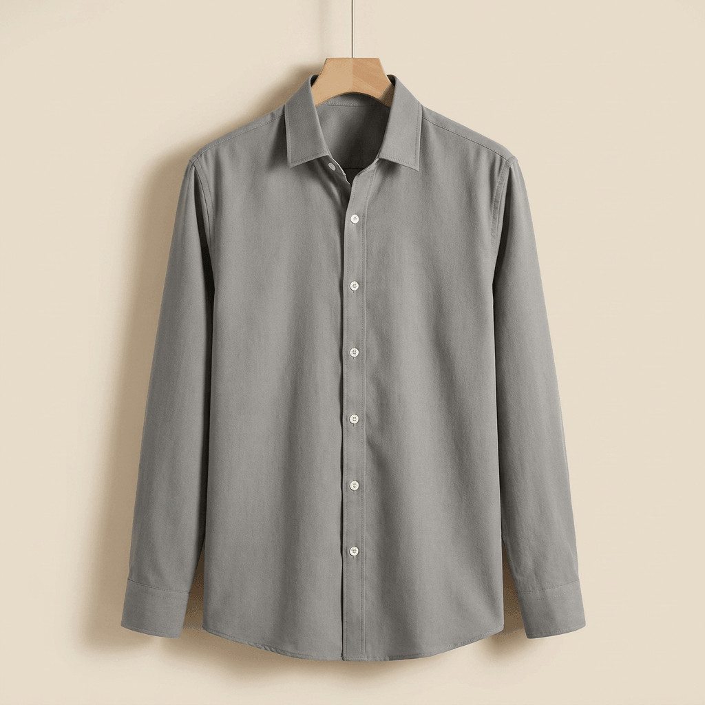 Leandro | Camicia in Cotone Spazzolato