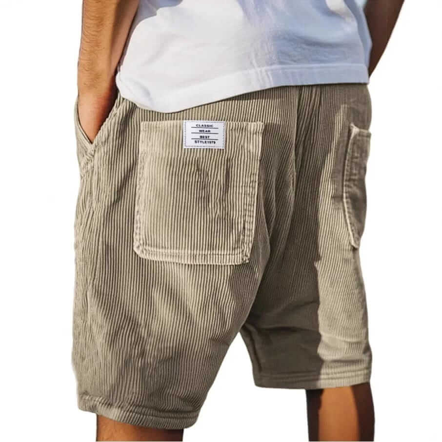 Riviera | Shorts in Velluto a Coste