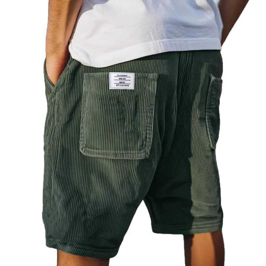 Riviera | Shorts in Velluto a Coste